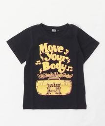 G.O.A.T（ゴート）の「ラフィー天竺 MUSICイラスト Tシャツ(110～130cm)（Tシャツ/カットソー）」