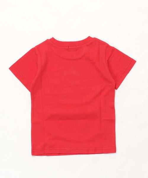 G.O.A.T（ゴート）の「ラフィー天竺 MUSICイラスト Tシャツ(110～130cm)（Tシャツ/カットソー・キッズ・レッド/ブラック/オフホワイト・120/130/110）」の4枚目の写真