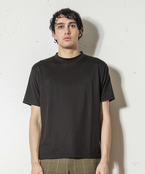 FACTOTUM（ファクトタム）の「【FACTOTUM】モダール天竺サファイアクールTシャツ（Tシャツ/カットソー・メンズ・ホワイト/ブラック/サックスブルー・44/46/48）」の6枚目の写真