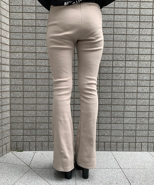 ENVYM（アンビー）の「リブレギンス（その他パンツ・レディース・ブラック/ベージュ・FREE）」の5枚目の写真