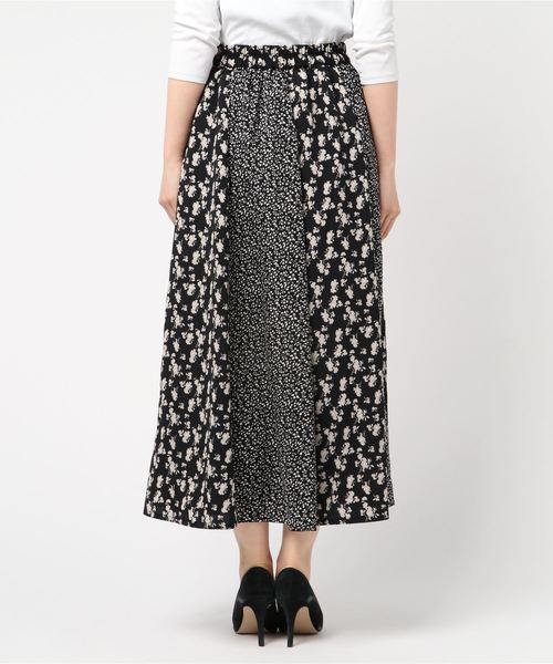 reca（レカ）の「【zozotown限定】花柄パッチワークスカート（スカート