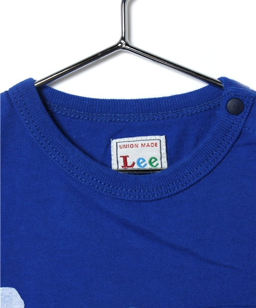 CIAOPANIC TYPY(チャオパニックティピー)の「【Lee×CIAOPANIC TYPY】リー別注ロゴTee(Tシャツ/カットソー・キッズ・グレー/ホワイト/ブラック/ブルー・140/120/90/100)」の6枚目の写真