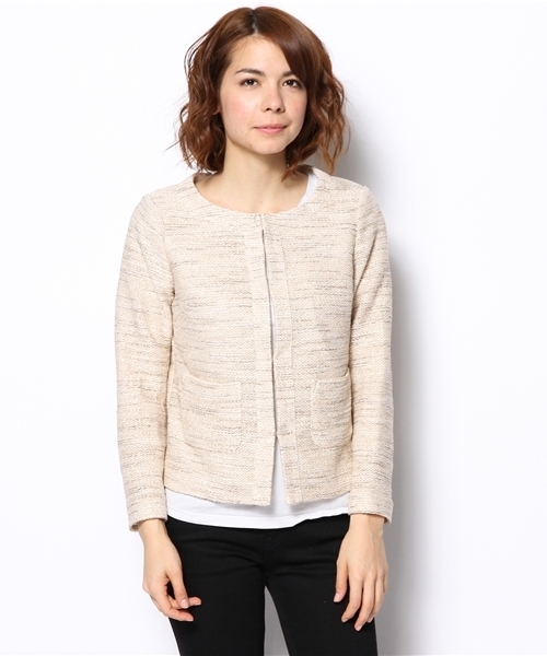 SHIPS for women（シップスフォーウィメン）の「ノーカラー