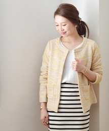 SHIPS for women（シップスフォーウィメン）の「ノーカラージャケット