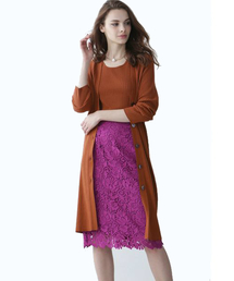 カラーＲＩＢツインニット