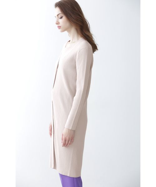 PINKY&DIANNE（ピンキーアンドダイアン）の「カラーＲＩＢツインニット（ニット/セーター・レディース・ブラック/パープル/ブラウン/グレー/ピンク系その他3・38）」の6枚目の写真