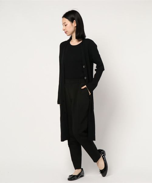 PINKY&DIANNE（ピンキーアンドダイアン）の「カラーＲＩＢツインニット（ニット/セーター・レディース・ブラック/パープル/ブラウン/グレー/ピンク系その他3・38）」の12枚目の写真