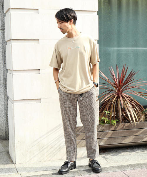 coen(コーエン)の「TRストレッチチェックイージーパンツ(その他パンツ・メンズ・ダークグレー/ベージュ・SMALL/LARGE/X-LARGE/MEDIUM)」の11枚目の写真