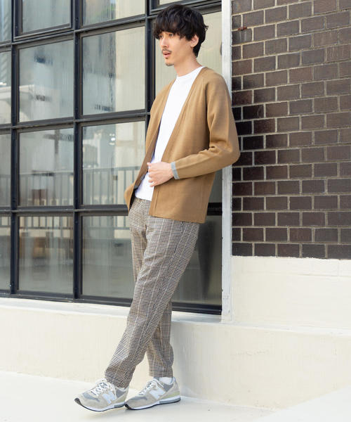 coen(コーエン)の「TRストレッチチェックイージーパンツ(その他パンツ・メンズ・ダークグレー/ベージュ・SMALL/LARGE/X-LARGE/MEDIUM)」の20枚目の写真