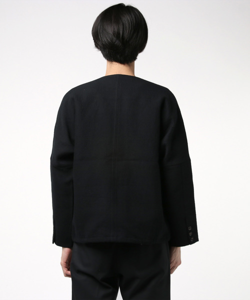 yantor ノーカラージャケット