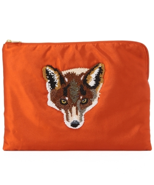 BEAUTY&YOUTH UNITED ARROWS（ビューティーアンドユースユナイテッドアローズ）の「BYMC ME AND HER アニマルクラッチ ◆（クラッチバッグ・レディース・オレンジ系その他/ネイビー/オリーブ・フリー）」の3枚目の写真