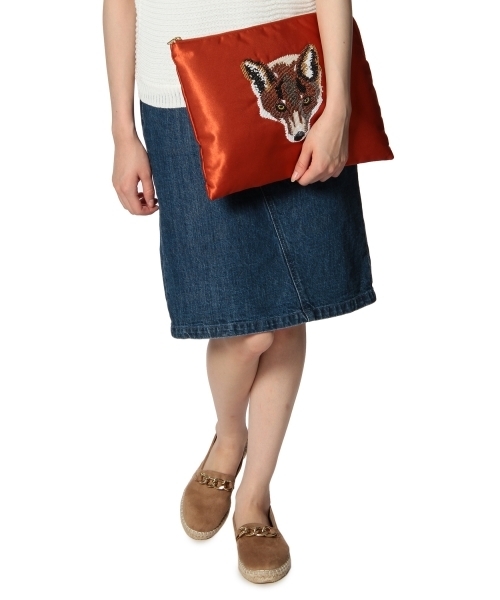 BEAUTY&YOUTH UNITED ARROWS（ビューティーアンドユースユナイテッドアローズ）の「BYMC ME AND HER アニマルクラッチ ◆（クラッチバッグ・レディース・オレンジ系その他/ネイビー/オリーブ・フリー）」の11枚目の写真