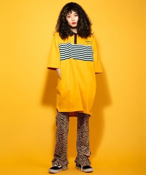 Candy Stripper（キャンディストリッパー）の「FRILL HEM パンツ（その他パンツ・レディース・ピンク/マスタード/レオパード/ブラック/グリーン系その他・2）」の15枚目の写真