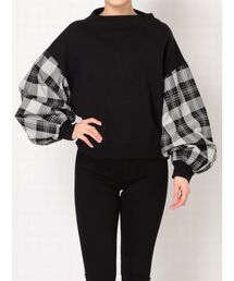 EMODA（エモダ）の「タックバルキースリーブトップ（Tシャツ/カットソー）」