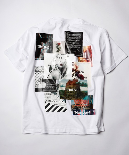 tシャツ Tシャツ 写真コラージュ Tシャツ