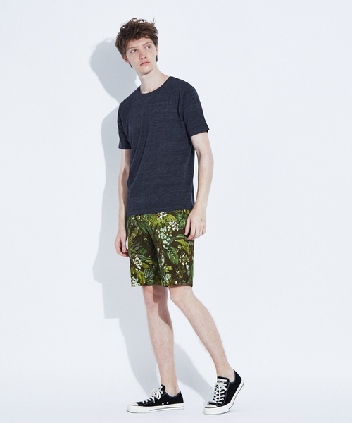 ABAHOUSE（アバハウス）の「【ノンストレス】圧着クルーネック 半袖Tシャツ（Tシャツ/カットソー・メンズ・ホワイト/チャコールグレー/ブラック/グレー・44/46/48）」の15枚目の写真