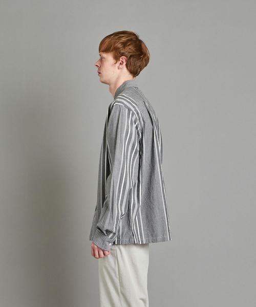 Steven Alan(スティーブンアラン)の「<NOMA t.d.> STRIPE SHIRT/シャツ(シャツ/ブラウス・メンズ・グレー・4/3)」の2枚目の写真