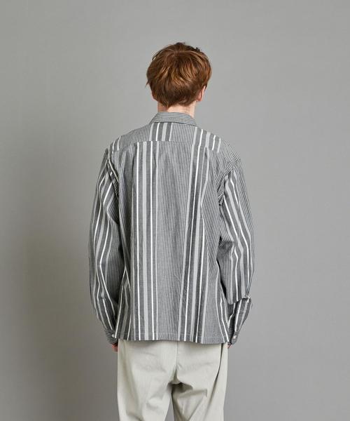 Steven Alan(スティーブンアラン)の「<NOMA t.d.> STRIPE SHIRT/シャツ(シャツ/ブラウス・メンズ・グレー・4/3)」の11枚目の写真