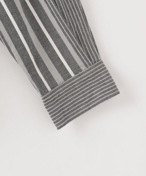 Steven Alan(スティーブンアラン)の「<NOMA t.d.> STRIPE SHIRT/シャツ(シャツ/ブラウス・メンズ・グレー・4/3)」の6枚目の写真