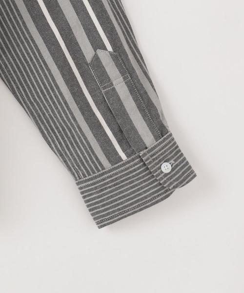 Steven Alan(スティーブンアラン)の「<NOMA t.d.> STRIPE SHIRT/シャツ(シャツ/ブラウス・メンズ・グレー・4/3)」の5枚目の写真