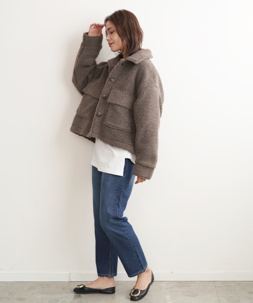 Futier land(フューティアランド)の「ストレートワイドジーンズ(デニムパンツ・レディース・ホワイト/ブルー/ライトブルー/ネイビー/インディゴブルー・SMALL/MEDIUM/LARGE/X-LARGE)」の22枚目の写真