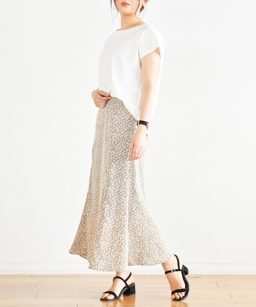 Ambre Neige(アンブルネージュ)の「マーメイドスカート/【WEB/EC限定商品】(スカート)」|カーキ