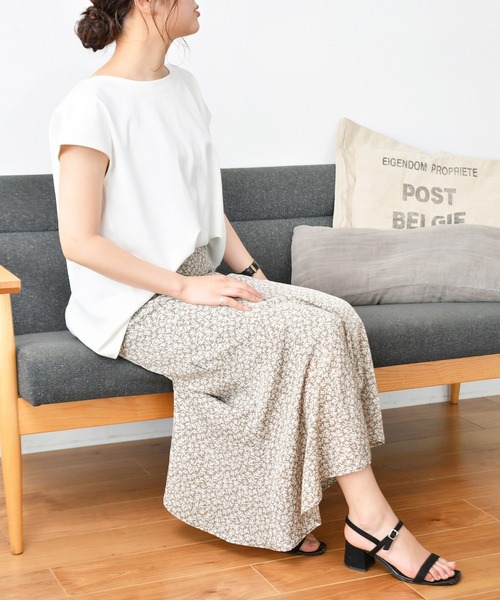 Ambre Neige（アンブルネージュ）の「マーメイドスカート／【WEB/EC限定商品】（スカート・レディース・オフホワイト/カーキ/ブルー・FREE）」の8枚目の写真