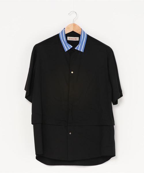 CULLNI（クルニ）の「【CULLNI】ハーフスリーブクレリックシャツ / 20 