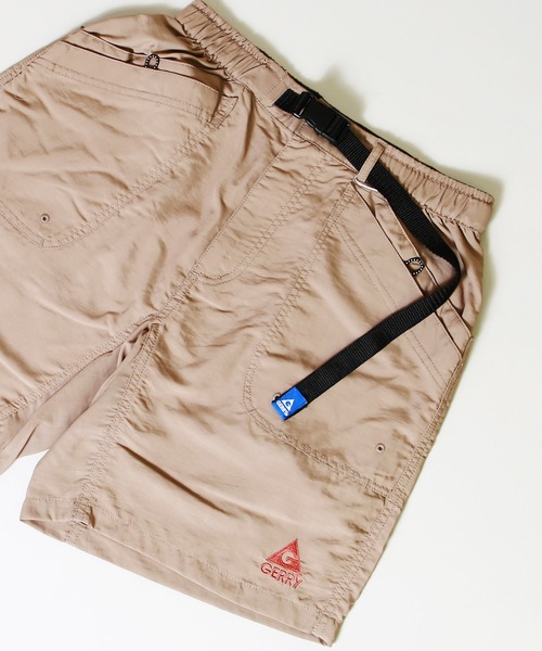 GERRY（ジェリー）の「GERRY　接触冷感 UVカット 水陸両用 ナイロン ショートパンツ（その他パンツ・メンズ・グレー/サーモンピンク/エメラルド/ブラック/マスタード/パープル/グリーン/サックスブルー/ベージュ/ネイビー/ブラック系その他/ブルー系その他/レオパード/インディゴブルー/その他/オレンジ/オリーブ/グリーン系カモフラージュ/ライトベージュ/ピンク系その他/グレー系カモフラージュ/グレー系その他/ブルー/ライム/ピンク/カーキ・LL/M/L/S）」の6枚目の写真