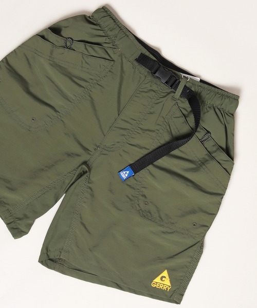 GERRY（ジェリー）の「GERRY　接触冷感 UVカット 水陸両用 ナイロン ショートパンツ（その他パンツ・メンズ・グレー/サーモンピンク/エメラルド/ブラック/マスタード/パープル/グリーン/サックスブルー/ベージュ/ネイビー/ブラック系その他/ブルー系その他/レオパード/インディゴブルー/その他/オレンジ/オリーブ/グリーン系カモフラージュ/ライトベージュ/ピンク系その他/グレー系カモフラージュ/グレー系その他/ブルー/ライム/ピンク/カーキ・LL/M/L/S）」の8枚目の写真