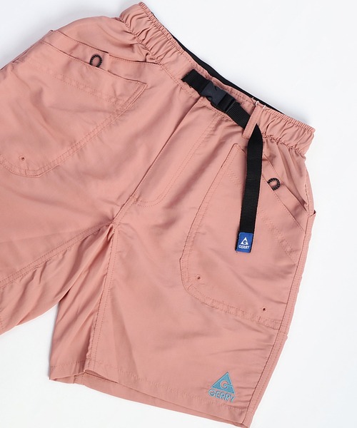 GERRY（ジェリー）の「GERRY　接触冷感 UVカット 水陸両用 ナイロン ショートパンツ（その他パンツ・メンズ・グレー/サーモンピンク/エメラルド/ブラック/マスタード/パープル/グリーン/サックスブルー/ベージュ/ネイビー/ブラック系その他/ブルー系その他/レオパード/インディゴブルー/その他/オレンジ/オリーブ/グリーン系カモフラージュ/ライトベージュ/ピンク系その他/グレー系カモフラージュ/グレー系その他/ブルー/ライム/ピンク/カーキ・LL/M/L/S）」の19枚目の写真