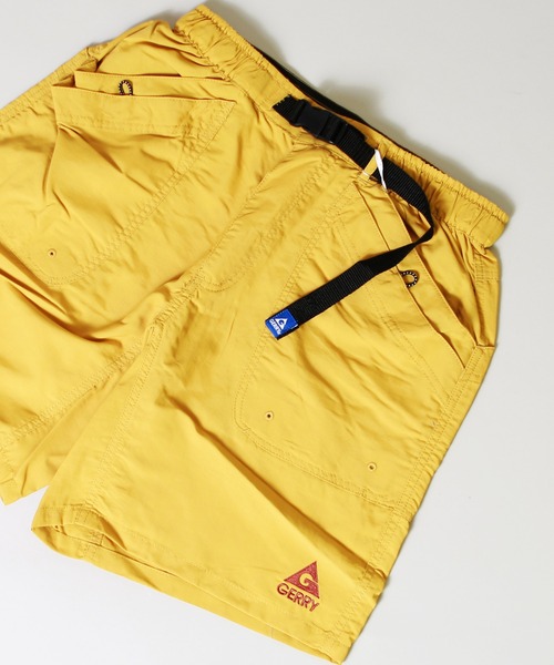 GERRY（ジェリー）の「GERRY　接触冷感 UVカット 水陸両用 ナイロン ショートパンツ（その他パンツ・メンズ・グレー/サーモンピンク/エメラルド/ブラック/マスタード/パープル/グリーン/サックスブルー/ベージュ/ネイビー/ブラック系その他/ブルー系その他/レオパード/インディゴブルー/その他/オレンジ/オリーブ/グリーン系カモフラージュ/ライトベージュ/ピンク系その他/グレー系カモフラージュ/グレー系その他/ブルー/ライム/ピンク/カーキ・LL/M/L/S）」の18枚目の写真