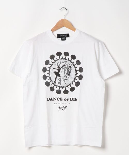 SAMURAI CORE(サムライコア)の「/SAMURAI CORE(サムライコア)/自由に踊りたいなぁ TEE(Tシャツ/カットソー・レディース・ホワイト/ブラック・M/L)」の2枚目の写真