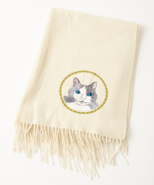 ふりふ（フリフ）の「猫物語ショール（ストール/ショール）」 - WEAR