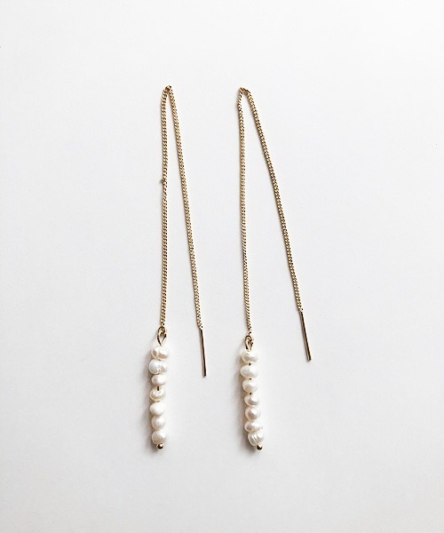 TIMELESS&THREE（タイムレスアンドスリー）の「パールデザインピアス（ピアス（両耳用）・レディース・A/B/C/D/E/F/G/H/M/N/I/J/K/L/O/Q/P/R/S/T/U/X/Y/Z/その他1/その他2/V/W・FREE）」の18枚目の写真