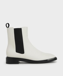 CHARLES & KEITH | メタルアクセント チェルシーブーツ / Metal Accent Chelsea Boots(ブーツ)