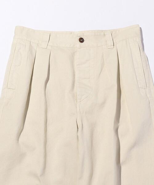 MHL.（エムエイチエル）の「＜MHL.＞  WORK CHINO/チノパンツ（チノパンツ・メンズ・オフホワイト・MEDIUM/SMALL）」の9枚目の写真