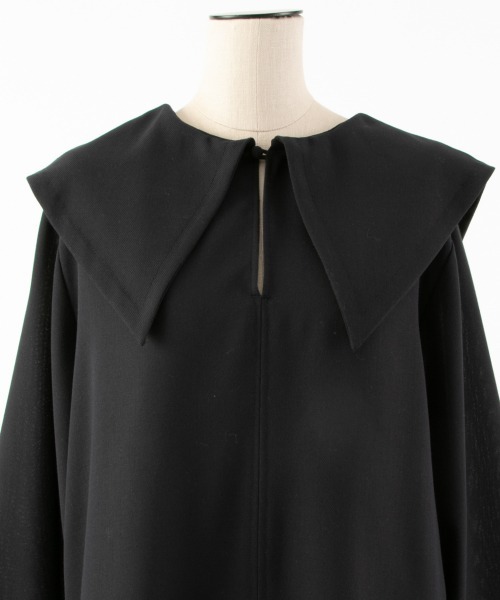 yuw(ユウ)の「2WAYセーラーブラウス 927796(シャツ/ブラウス・レディース・ネイビー/グレー/ブルー・FREE)」の16枚目の写真