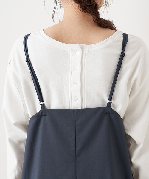 PUAL CE CIN（ピュアルセシン）の「【Du noir】キャミワンピース（ワンピース・レディース・ブラック/グレー・FREE）」の15枚目の写真