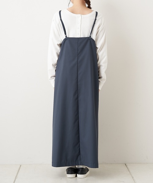 PUAL CE CIN（ピュアルセシン）の「【Du noir】キャミワンピース（ワンピース・レディース・ブラック/グレー・FREE）」の13枚目の写真