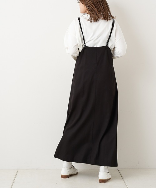 PUAL CE CIN（ピュアルセシン）の「【Du noir】キャミワンピース（ワンピース・レディース・ブラック/グレー・FREE）」の9枚目の写真