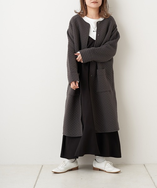 PUAL CE CIN（ピュアルセシン）の「【Du noir】キャミワンピース（ワンピース・レディース・ブラック/グレー・FREE）」の10枚目の写真