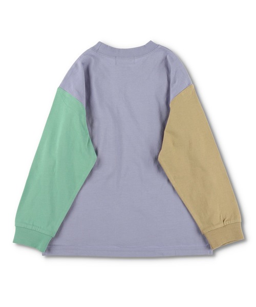 RADCHAP（ラッドチャップ）の「デニムポケット長袖Tシャツ（Tシャツ/カットソー・キッズ・オレンジ/パープル/アイボリー・130cm/150cm/120cm/100cm/90cm/140cm/110cm）」の20枚目の写真