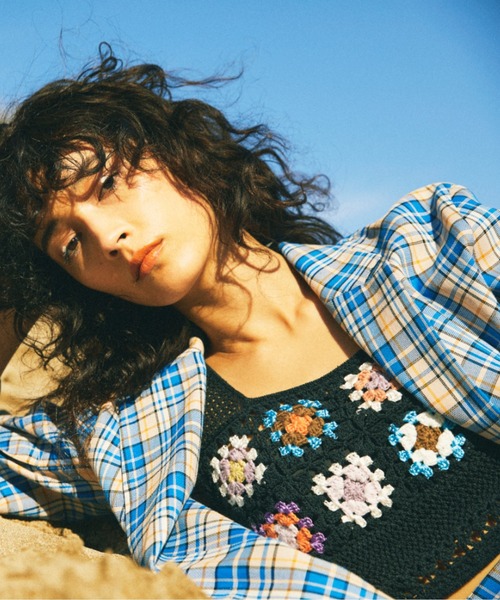 ROSE BUD - ROSEBUD クロシェニット ROSE BUD（ローズバッド）の「クロシェ編みビスチェ（ニット