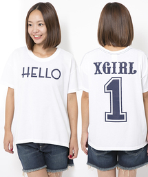 X-girl | 【SEDA5月号掲載】TALK S/S BIG TEE(Tシャツ/カットソー)