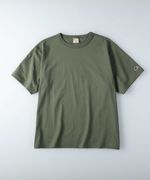 プレインスポーツサークルロゴバックグレーTシャツ Champion(チャンピオン)の「【Champion】バックサークルロゴ