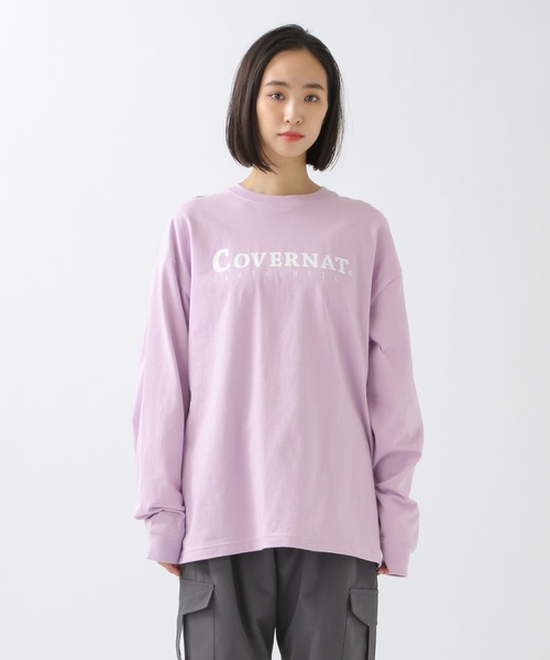 COVERNAT（カバーナット）の「Covernat／COVERNATロゴロンT　2930706（Tシャツ/カットソー・レディース・ホワイト/ブラック/ライトパープル・SMALL/MEDIUM/LARGE/X-LARGE）」の11枚目の写真