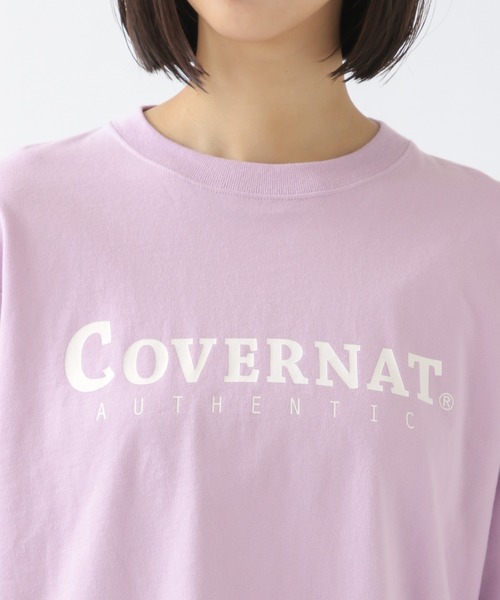 COVERNAT（カバーナット）の「Covernat／COVERNATロゴロンT　2930706（Tシャツ/カットソー・レディース・ホワイト/ブラック/ライトパープル・SMALL/MEDIUM/LARGE/X-LARGE）」の18枚目の写真