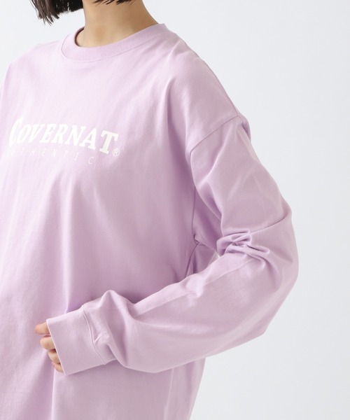 COVERNAT（カバーナット）の「Covernat／COVERNATロゴロンT　2930706（Tシャツ/カットソー・レディース・ホワイト/ブラック/ライトパープル・SMALL/MEDIUM/LARGE/X-LARGE）」の19枚目の写真