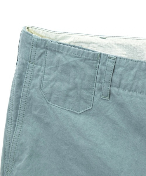 AOZORA（アオゾラ）の「AOZORA/アオゾラ 　ウンサイ天日干し太チノクロスパンツ（チノパンツ・メンズ・ライトグレー/サックスブルー/ライトオレンジ系・MEDIUM/LARGE）」の16枚目の写真
